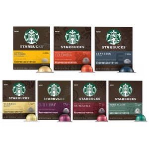 스타벅스 네스프레소 버츄오 캡슐 7종, 싱글 오리진 콜롬비아, 95g, 1개, 8개입