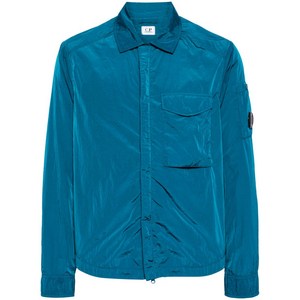 C.P.컴퍼니 크롬 R 렌즈 디테일 셔츠 재킷