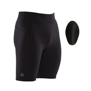 레스테 Y존 커버 페니스패드 포함 남성 프리미엄 레깅스 스킨랩 PRO 5부 심플 로고