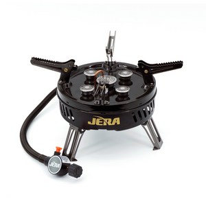 제라 메인 강염버너 고화력 캠핑버너 그리들버너 JB-105, Black, 1개
