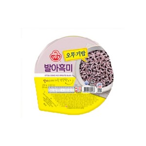 오뚜기 발아흑미밥, 210g, 36개