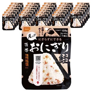 오니시식품 휴대용 주먹밥 연어, 109g, 30개