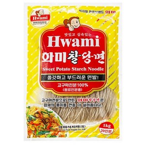 화미 찰당면, 1kg, 5개