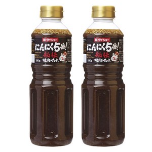 다이쇼 마늘 5배 비전 야키니쿠 양념, 590g, 2개