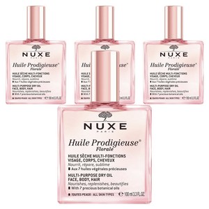 눅스 프로디쥬스 멀티 플로럴 오일, 100ml, 4개