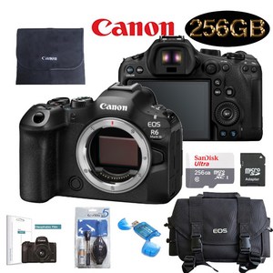 CANON EOS R6 MARK III BODY+256GB+정품대형가방+보호필름+리더기+크리닝킷+블랙포켓융 바디풀패키지