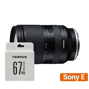 [지금사면 무상보증 3년] 탐론 28-200mm F/2.8-5.6 Di III RXD A071 소니FE 마운트 + 탐론 PROTECT FILTER 67mm
