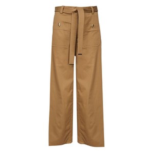 셀린느 벨트 패치 포켓 팬츠, 브라운계열, IT 40(KR 44)