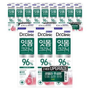 2080 닥터크리닉 잇몸치약 투, 120g, 12개