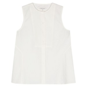 메종키츠네 크링클 민소매 셔츠