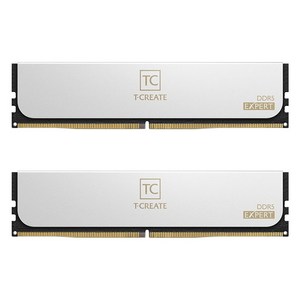 TeamGroup T-CREATE DDR5-6000 CL30 EXPERT 화이트 패키지 서린 (32GB(16Gx2)), 2개