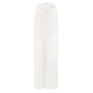 톰포드 랩 프런트 버클 클로저 맥시 스커트, 베이지계열, Italy 40