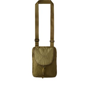 C.P.컴퍼니 로고 자수 메신저 백