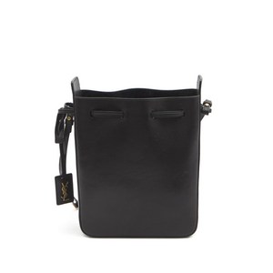 생로랑 레더 버킷 백