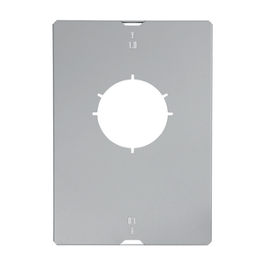 원스위크라이프 캠핑 IGT 테이블 알루미늄 상판 버너 플레이트 1.0 유닛, 실버, 1개