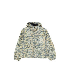 겐조 애니멀 프린트 후드 재킷, 옐로우계열+블루계열, Standard L