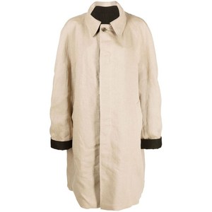 메종 마르지엘라 리버서블 리넨 코트, 블랙계열, Italy 48(KR 77)