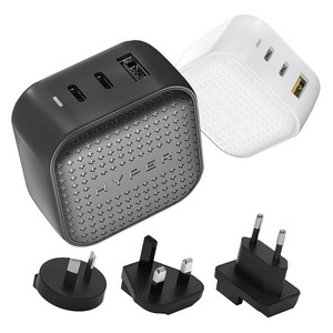 하이퍼주스 큐브 65W PD 충전기 C타입 멀티 고속 초고속 아이패드 3in1 GaN