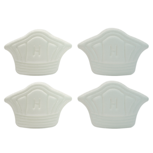 하이라이프연구소 신발클때 잘라쓰는 뒤꿈치 보호 패드 4p, 0.5cm, 2세트, 화이트+화이트