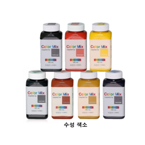 노루페인트 수성전용 조색제 칼라믹스 조색용 잉크, 특황색 100ml, 100ml, 1개