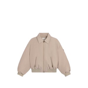 셀린느 지퍼 패딩 재킷, 베이지계열, FR 36(KR 44)