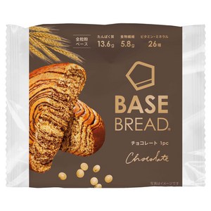 베이스푸드 베이스 브레드 초콜릿, 83g, 1개