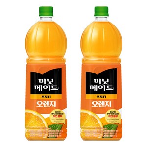 미닛메이드 프루티 오렌지 1.5L x 12PET, 12개