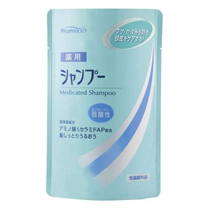 쿠마노 메디케이티드 샴푸 약산성 리필용