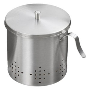 요시카와 프리미엄 미즈리드 원기둥 코너 포트 음식물쓰레기통