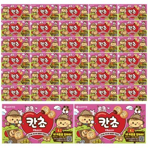 롯데웰푸드 칸쵸 초코, 54g, 32개