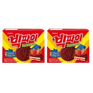 크라운 빅파이 딸기, 216g, 2개