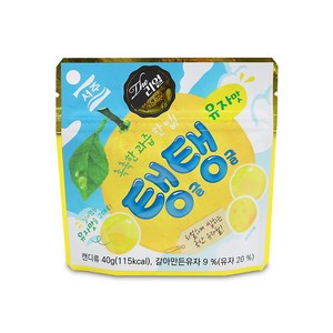 서주 탱글탱글 유자맛 40g 젤리, 1개