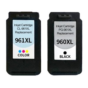 캐논 PG-960 XL CL961 XL 세트 호환잉크 대용량 PIXMA TS5391 TS5392 PG-960 CL-961