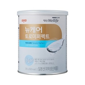 뉴케어 토로미 퍼팩트 캔 200g 점도증진제 연하곤란, 대상웰라이프 뉴케어 토로미퍼펙트 200g(캔), 1개