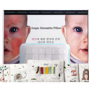 몽슈레 마이크로화이바 태열베개 + 베개커버 2p, 프렌즈, 300x210x20..., 1세트