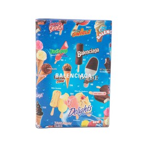 발렌시아가 아이스크림 프린트 지갑