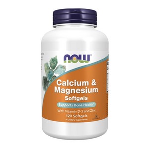 나우푸드 칼슘 & 마그네슘 소프트젤