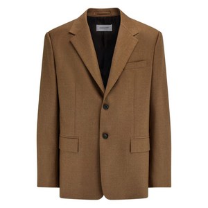 페라가모 싱글 브레스티드 블레이저, 브라운계열, IT/FR 48(KR 100)
