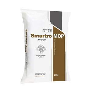 Smartro MOP 염화가리 20kg 고농도 수용성 염화칼륨, 1개