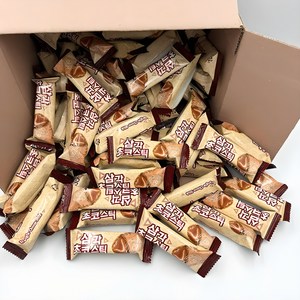 맛있는 삼각 미니 초코 스틱 대용량 과자 초코바 100개(개별포장) 옛날 간식