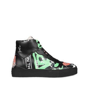 비비안웨스트우드 레더 하이탑 스니커즈