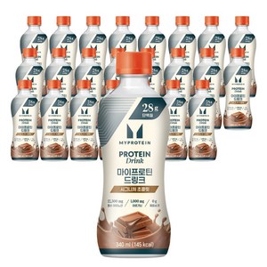 마이프로틴 드링크 시그니처 초콜릿, 340ml, 24개
