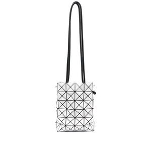 바오바오이세이미야케 기하학 패널 디자인 숄더 백