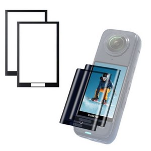 [특가] make speed 인스타360 X3 X4 X5 강화유리 액정보호필름 2매