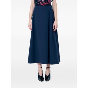 발렌시아가 A라인 미디 스커트