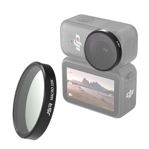 DJI OSMO NANO 오즈모 나노 매크로 렌즈 필터 근거리 접사 모자마운트 사용