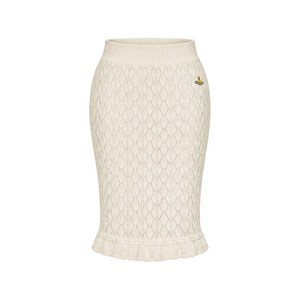 비비안웨스트우드 엘라 오픈워크 비대칭 스커트