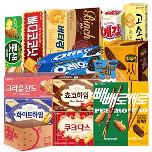 빈츠 하임 예감 빼빼로등 14종 (+1) 구성 과자세트