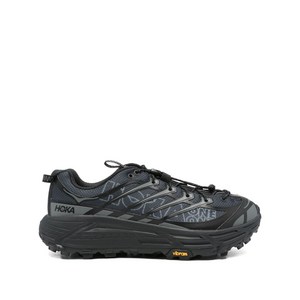 HOKA Mafate Three2 Wordmark lace-up sneakers, US men 4(KR 220), 블랙계열