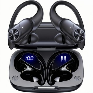 이어 이어폰 스포츠 블루투스 이어폰 80시간 초장거리 인이어 이어폰 고음질 통화 노이즈 캔슬링